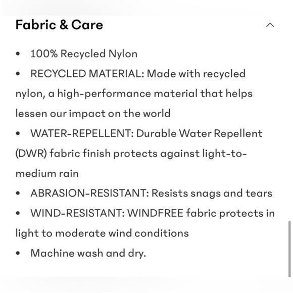 NWT-Athleta Aire Puffer Parka, Size 1X - Picture 3 of 6